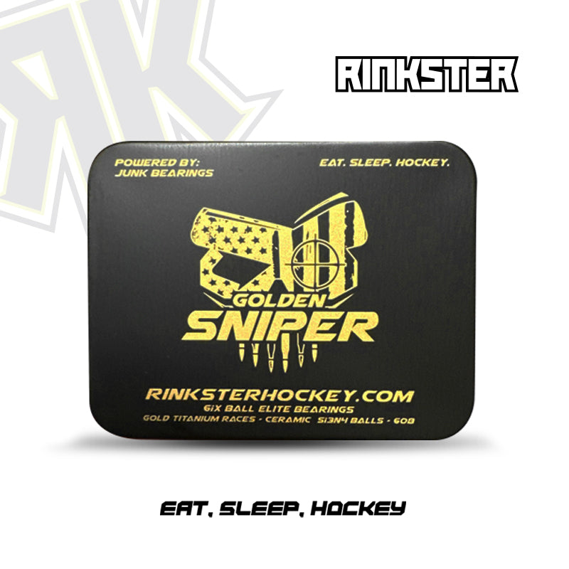 Rinkster Golden Sniper Bearings (Ceramic & Titanium)