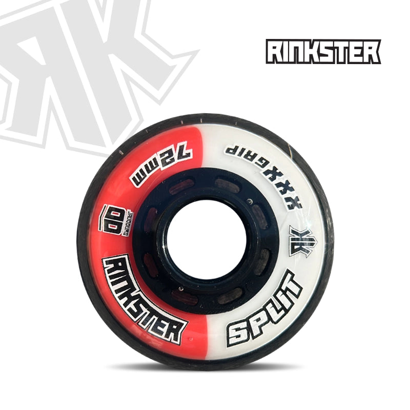 Split XXX Grip - Red & White