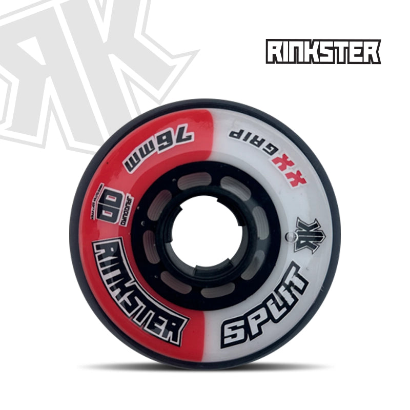 Split XX Grip - Red & White