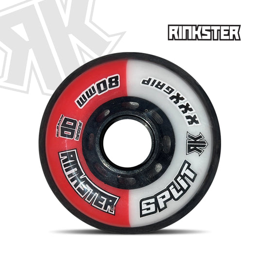 Split XXX Grip - Red & White