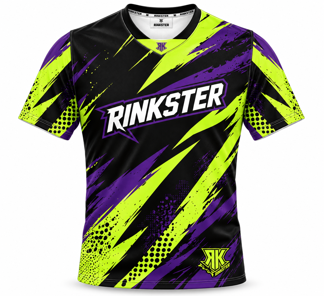Rinkster Surge - Purple & Line - Sublimated Shirt