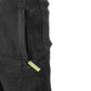 Rinkster Tapered Fit Jogger Pants with Crotch Flap - Black