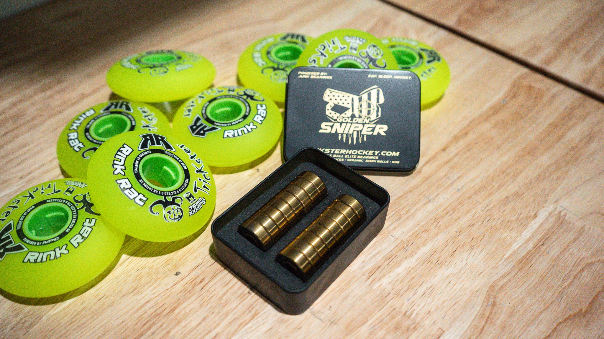Rinkster Hockey | Roller Hockey Wheels, Bearings and Custom