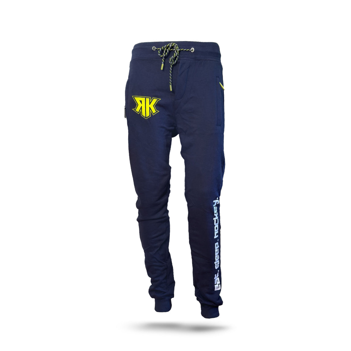 Rinkster Tapered Fit Jogger Pants with Crotch Flap - Navy