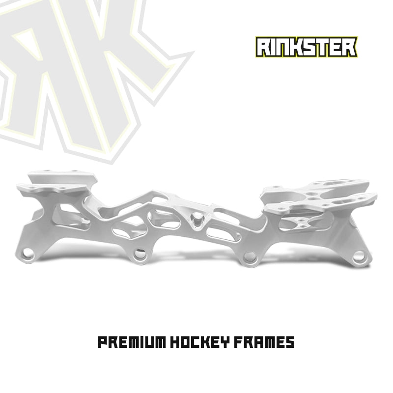 Rinkster Sniper Hi-Lo Inline Chassis - Pearl White Edition