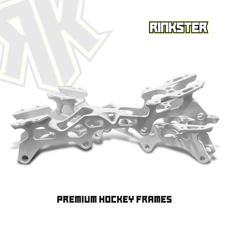 Rinkster Sniper Hi-Lo Inline Chassis - Pearl White Edition