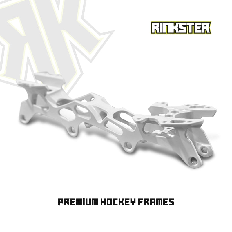 Rinkster Sniper Hi-Lo Inline Chassis - Pearl White Edition