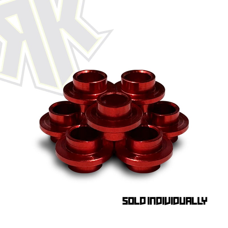 Rinkster Hockey Floating Aluminum Spacers - Red
