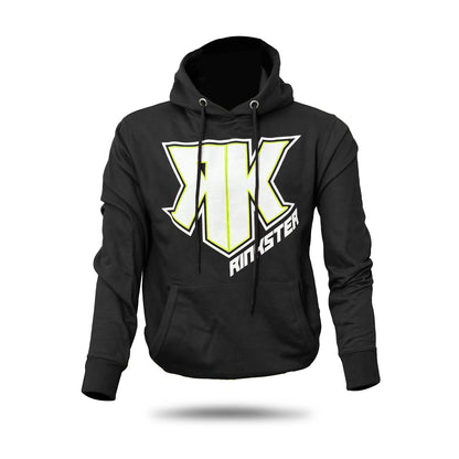 Rinkster Hoodie Black and Fluo